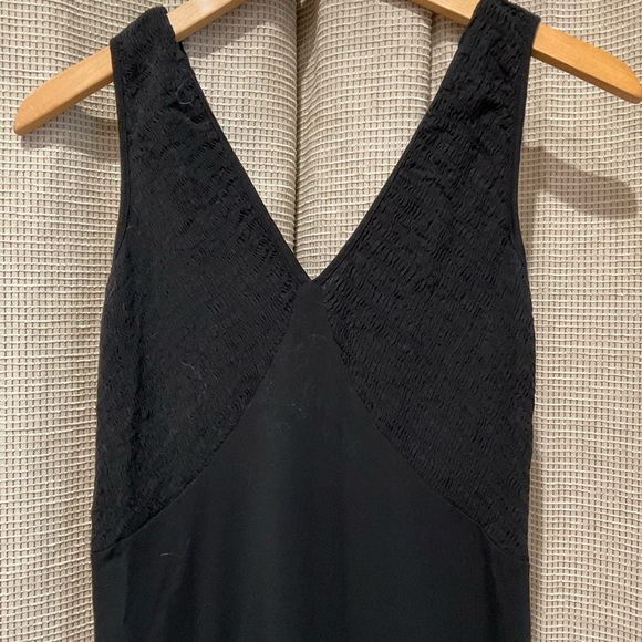 V Christina Black Lace Maxi Dress, Size Small - Picture 3 of 10